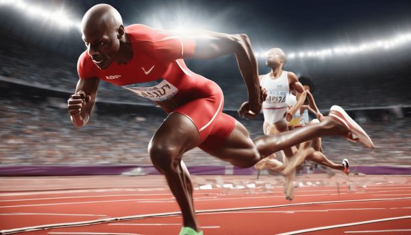 Quel est le record olympique du 100 mètres ?